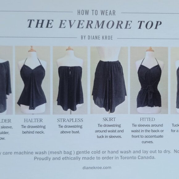 Evermore Top by Designer Diane Kroe - Picture 4 of 4